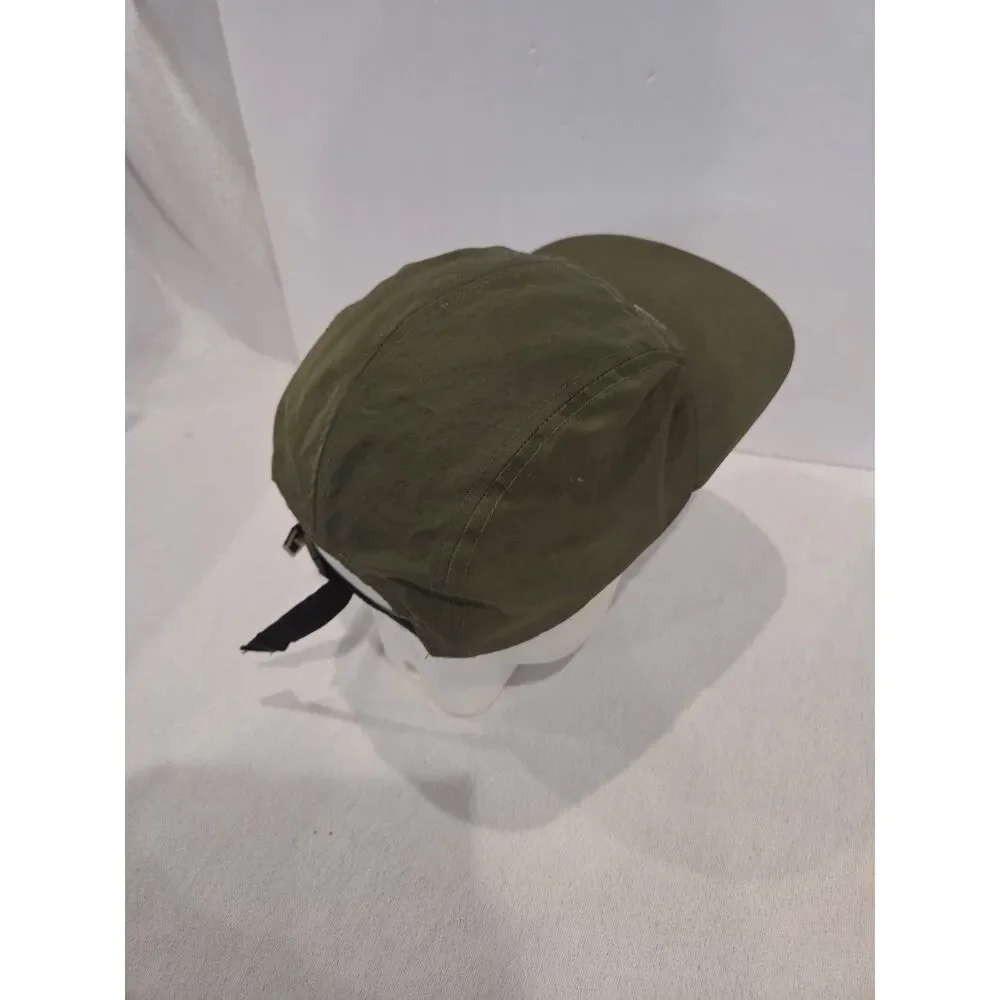 Russell Athletic 5 Panel Camp Hat Green American Sportswear Adjustable Strapback